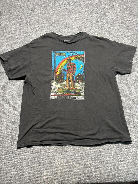 Other - The Nightmare On Elm Street Freddy Kruger The Dreamer Tarot Black T Shirt Sz XXL